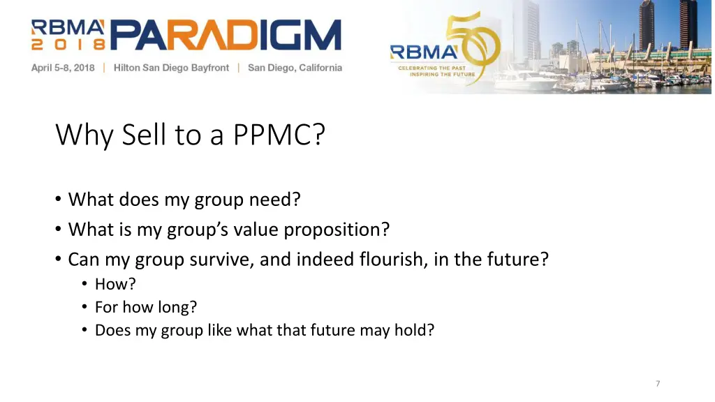 why sell to a ppmc