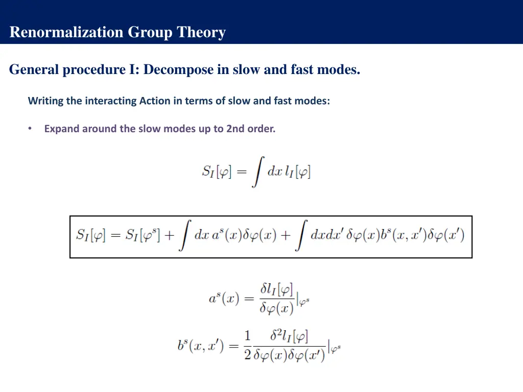 renormalization group theory 10