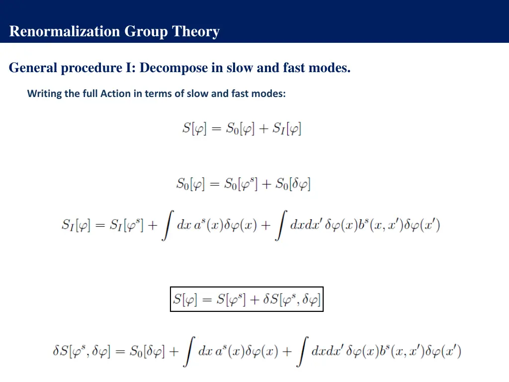 renormalization group theory 11