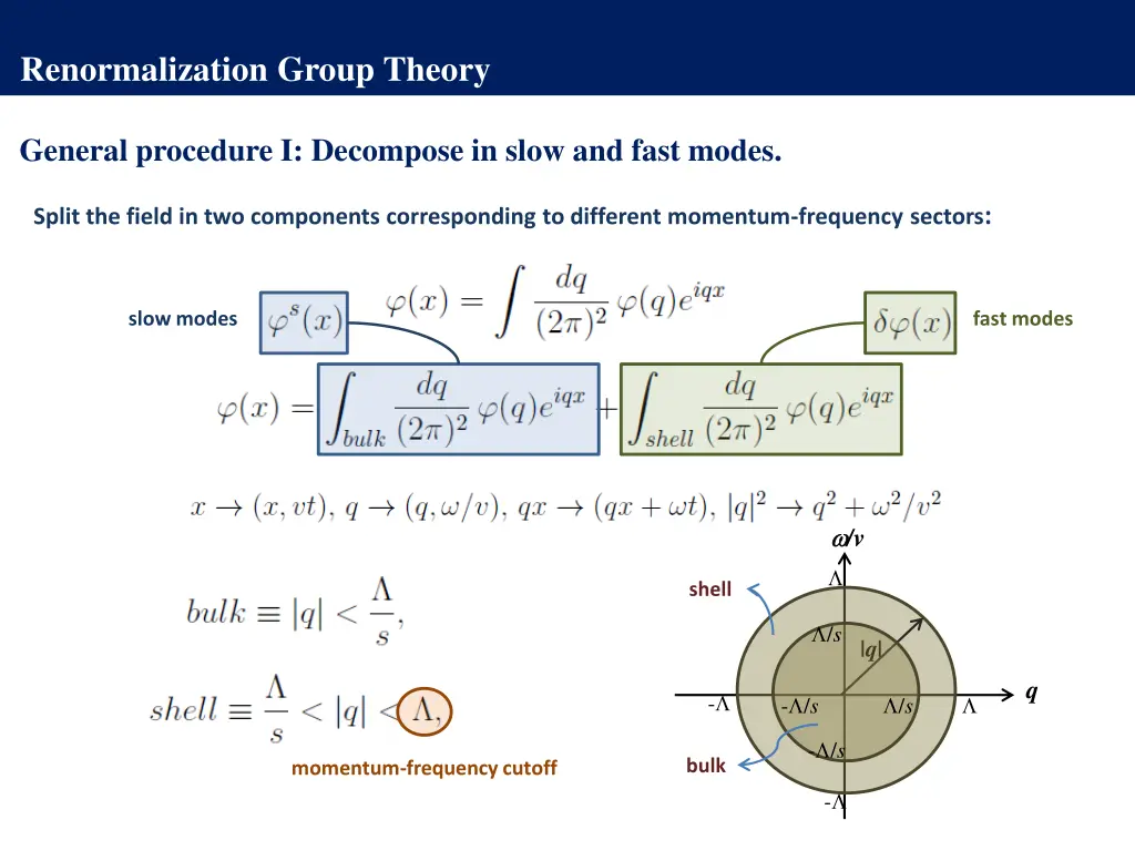 renormalization group theory 7