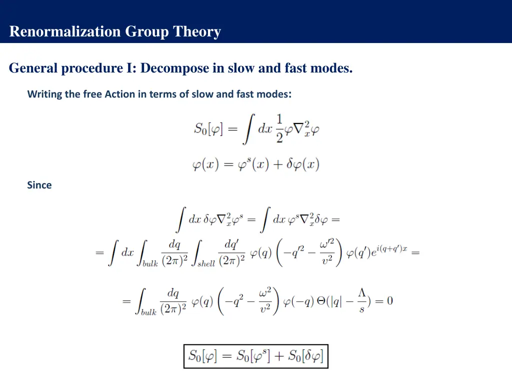 renormalization group theory 9