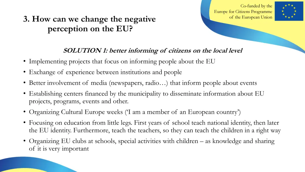 3 how can we change the negative perception