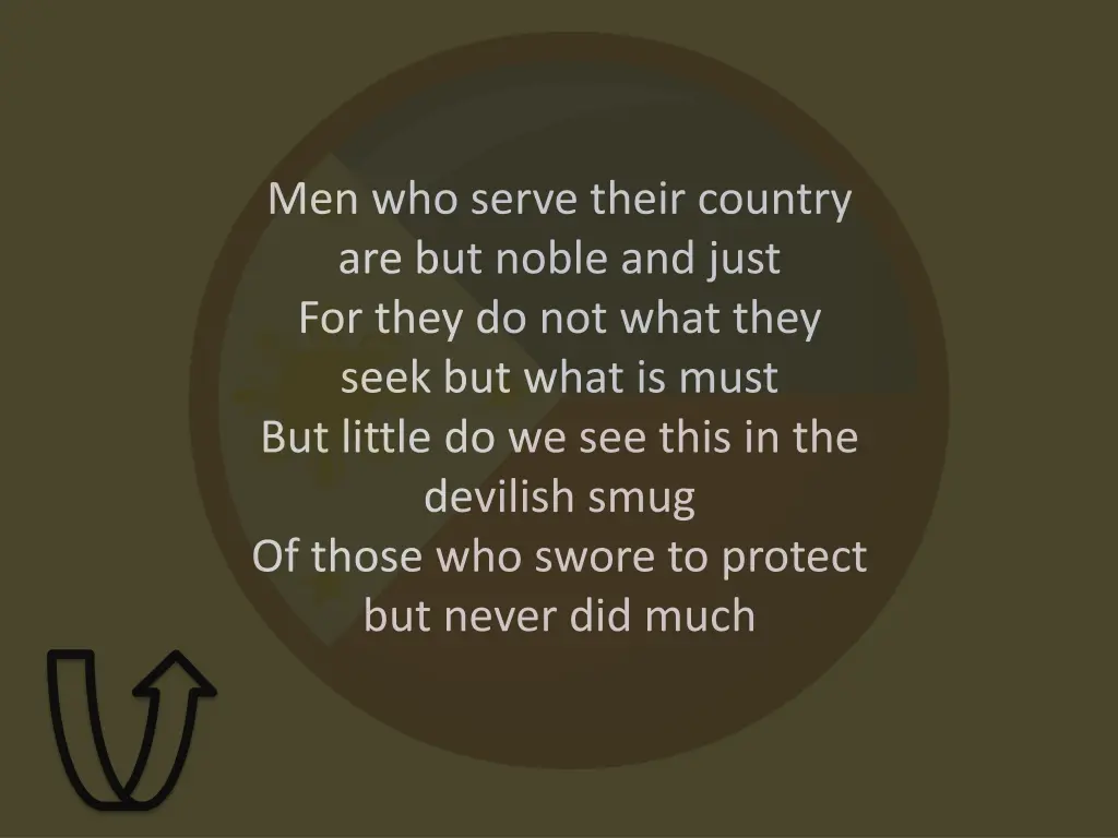 men who serve their country are but noble