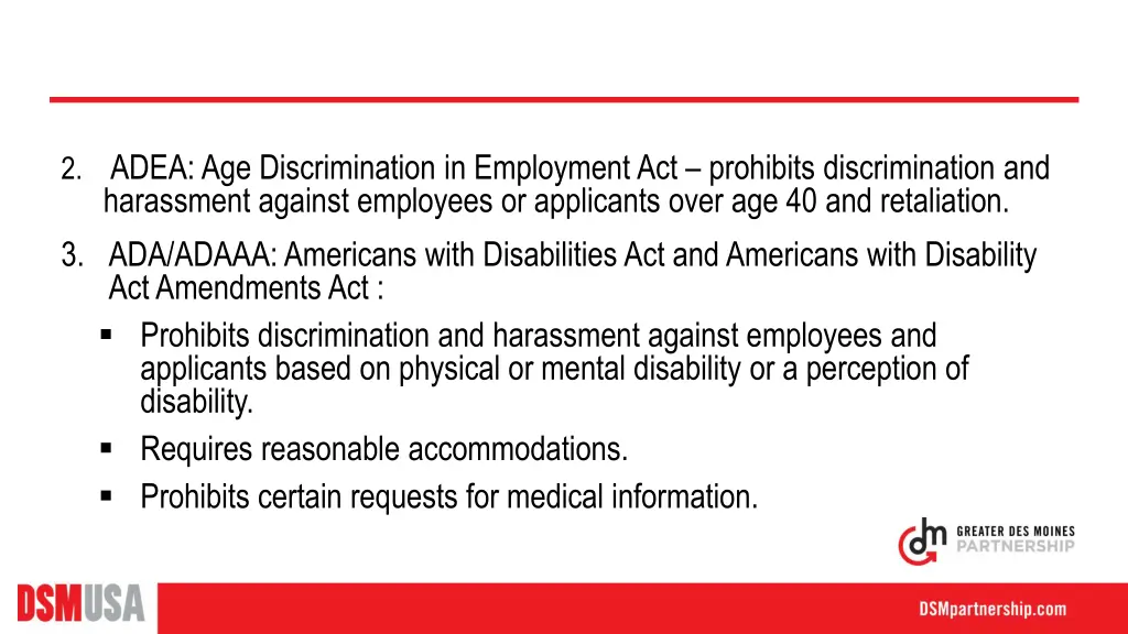 2 adea age discrimination in employment