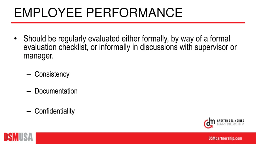 employee performance