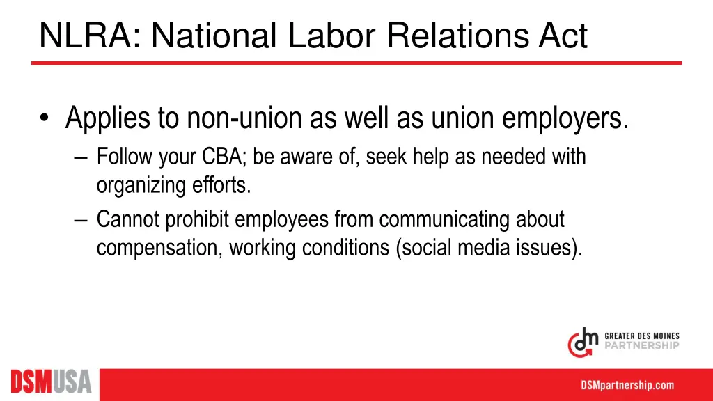 nlra national labor relations act