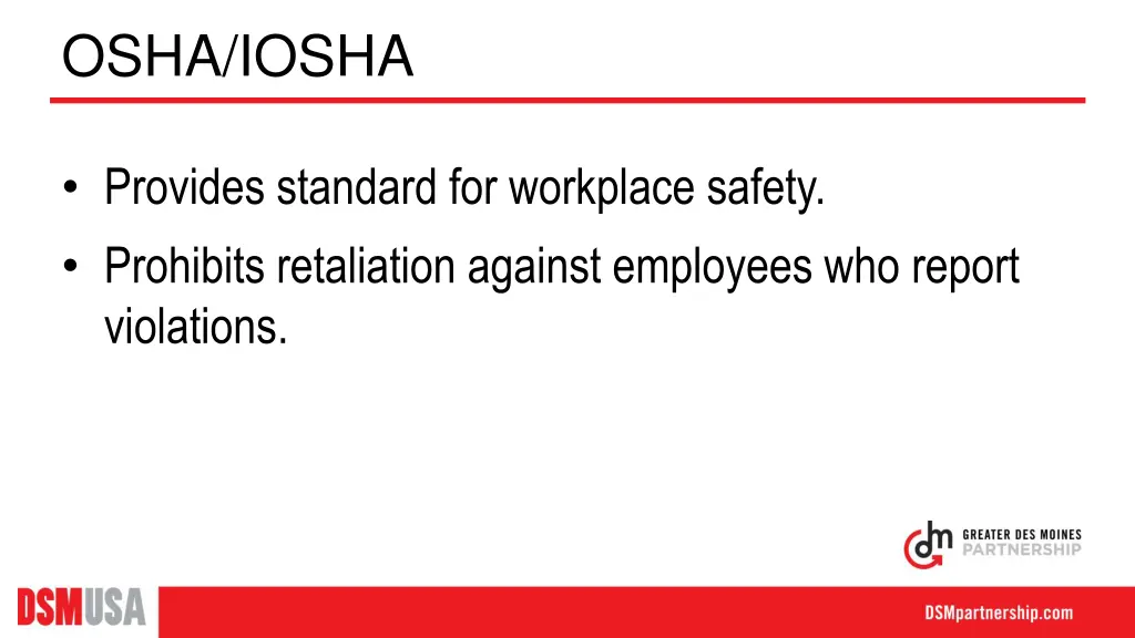 osha iosha