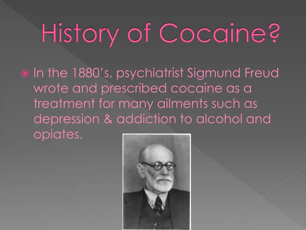 history of cocaine