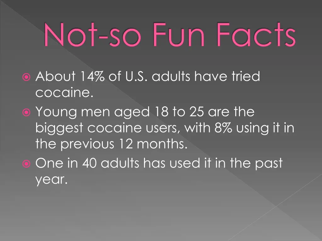 not so fun facts