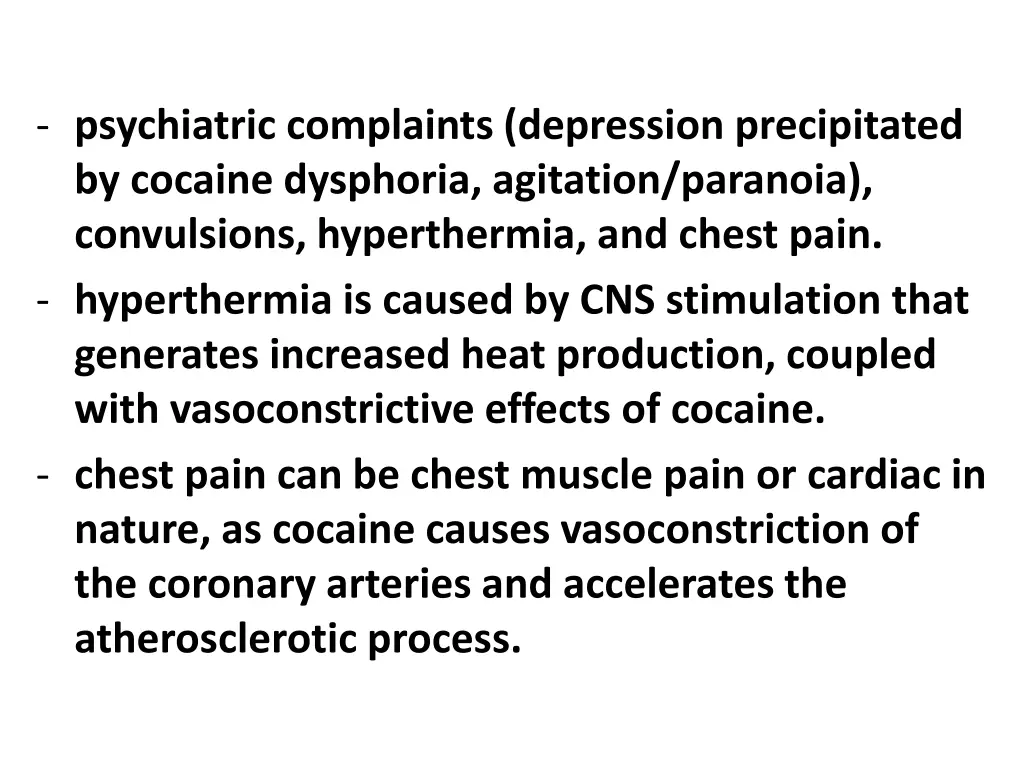 psychiatric complaints depression precipitated