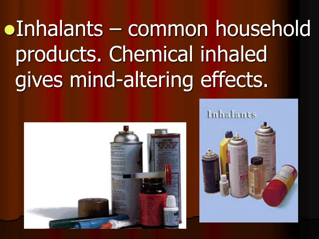 inhalants common household products chemical