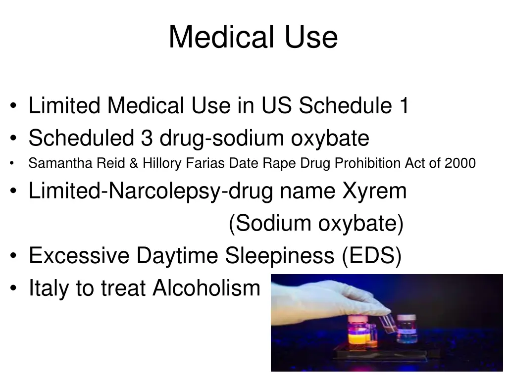 medical use 1