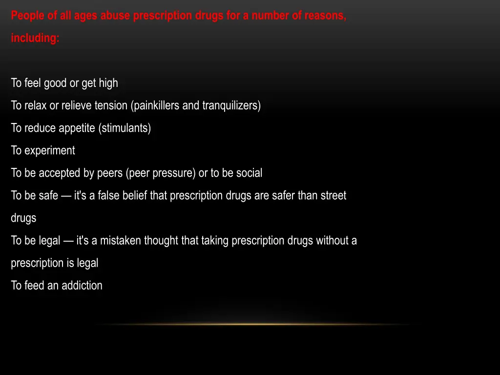 people of all ages abuse prescription drugs