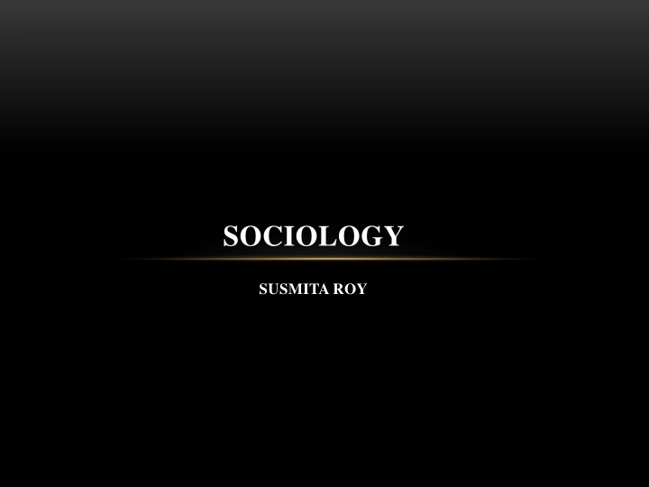 sociology