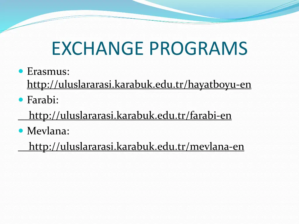 exchange programs