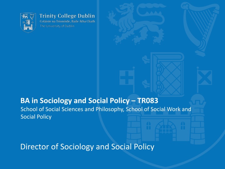 ba in sociology and social policy tr083 school