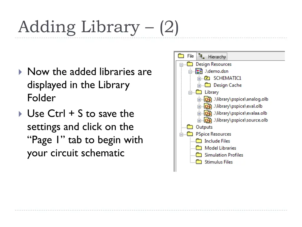 adding library 2