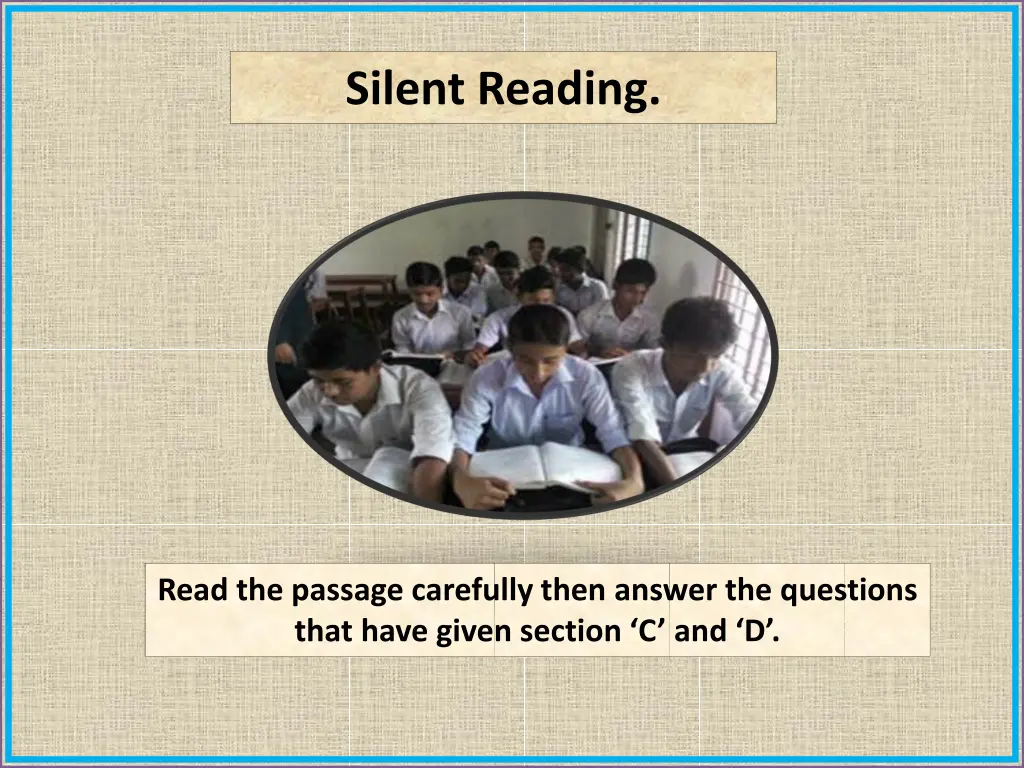 silent reading