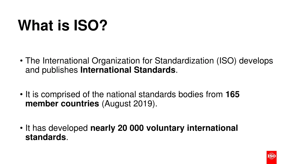 what is iso