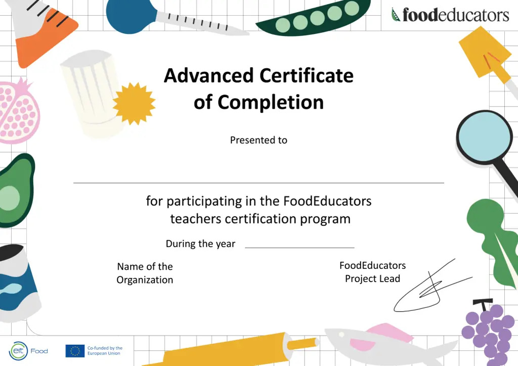 advanced certificate of completion