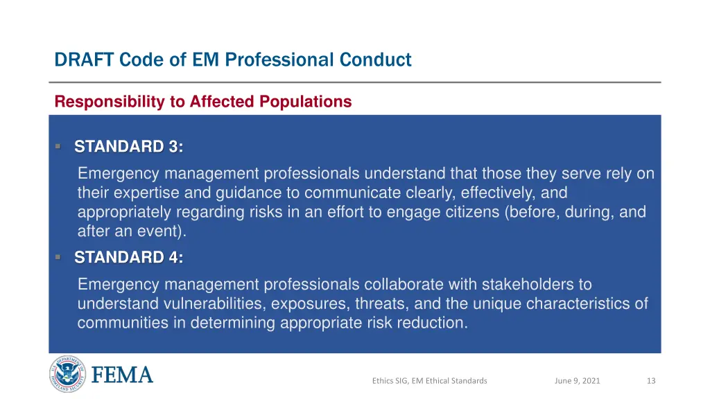 draft code of em professional conduct 1