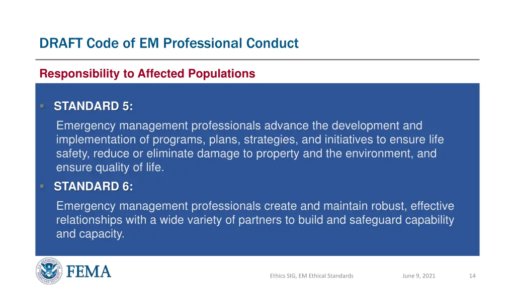 draft code of em professional conduct 2