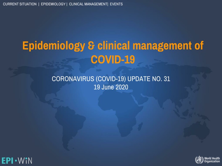 current situation epidemiology clinical