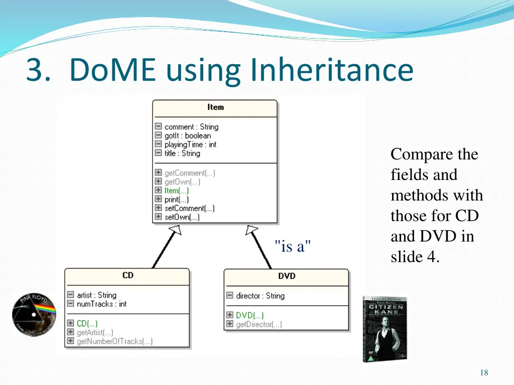 3 dome using inheritance