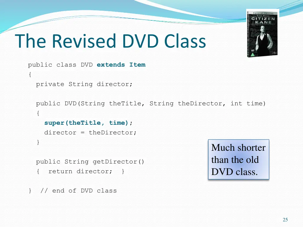 the revised dvd class