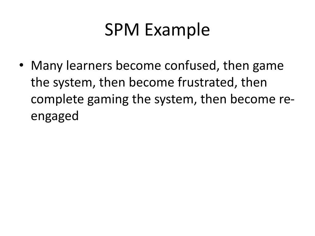 spm example 3