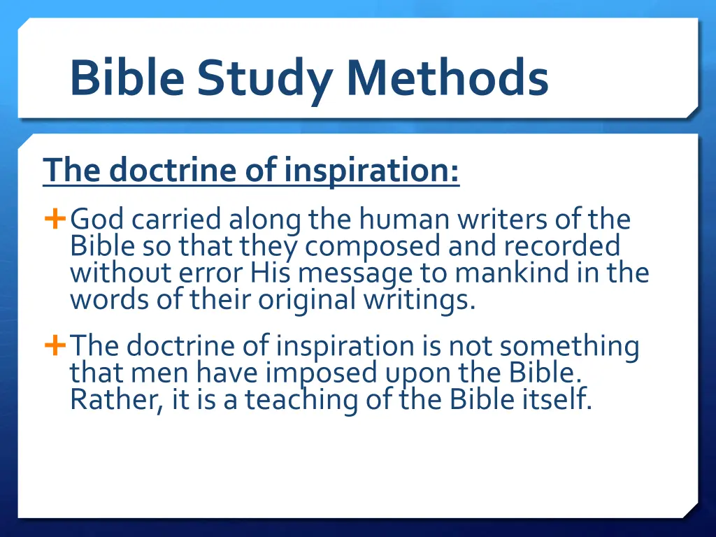 bible study methods 1