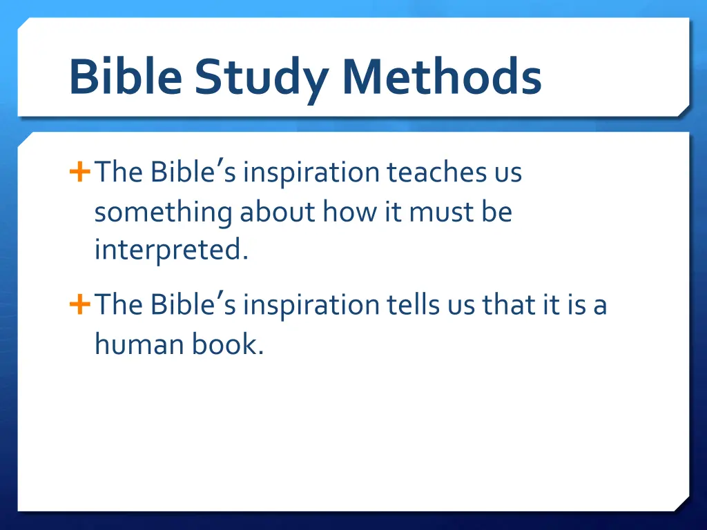 bible study methods 10