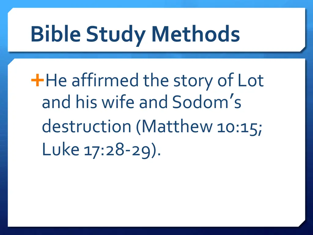 bible study methods 24