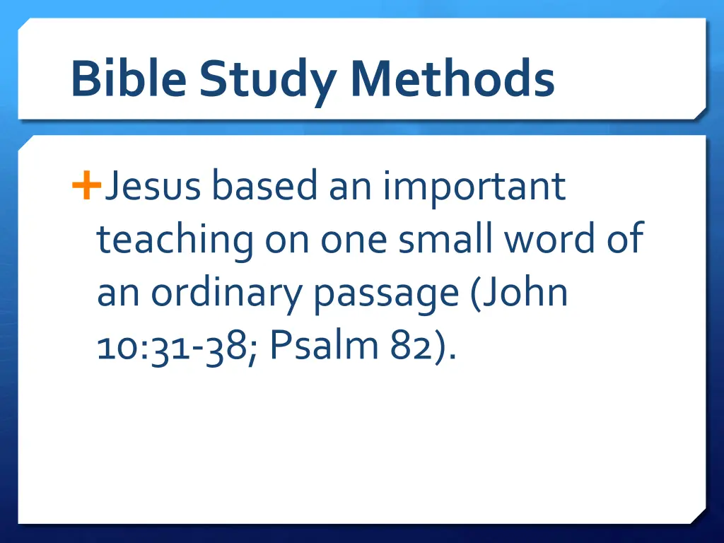 bible study methods 29