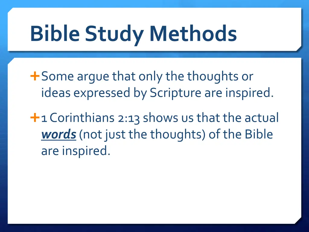 bible study methods 7