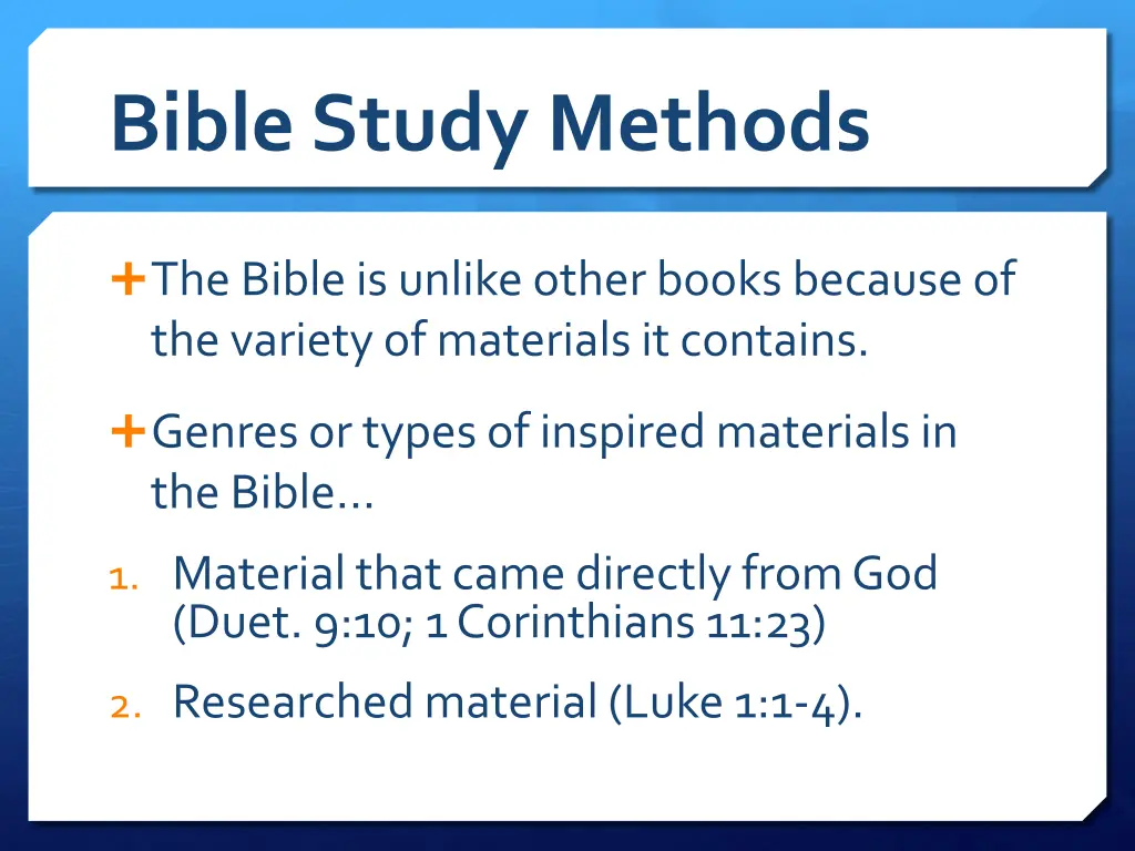 bible study methods 8