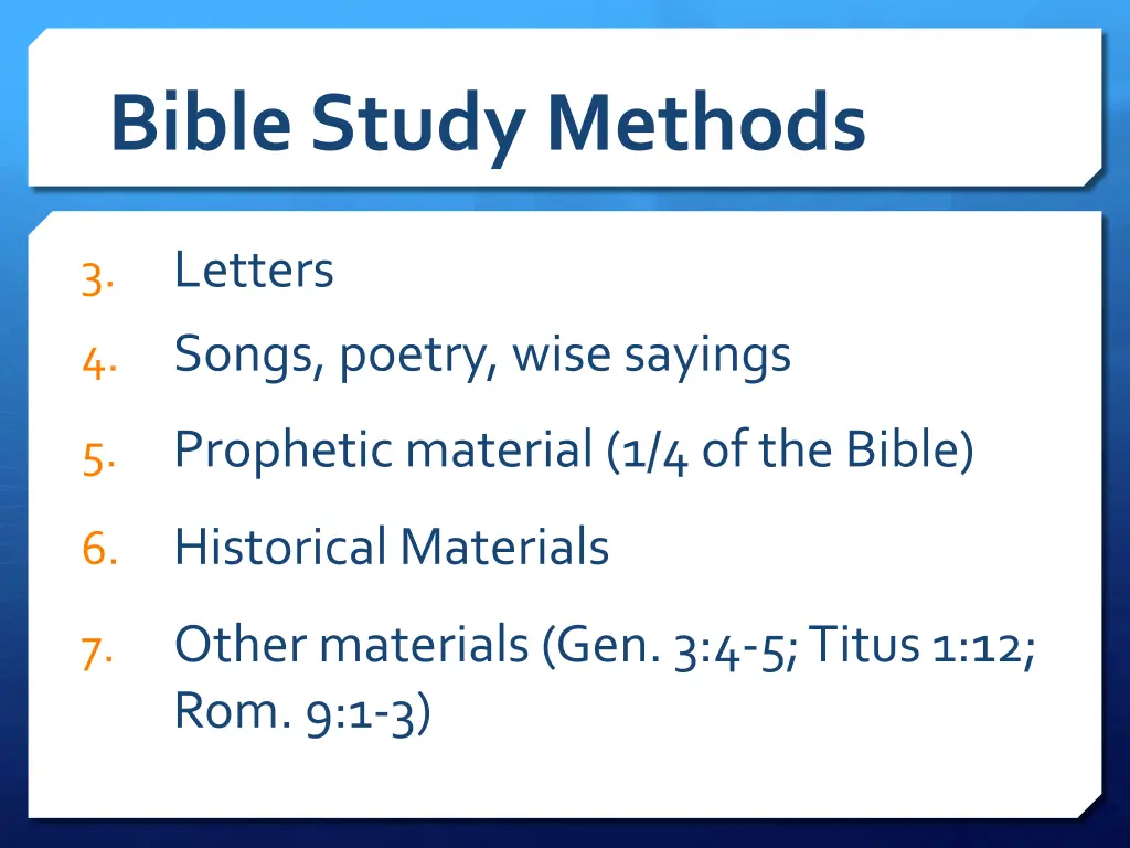 bible study methods 9