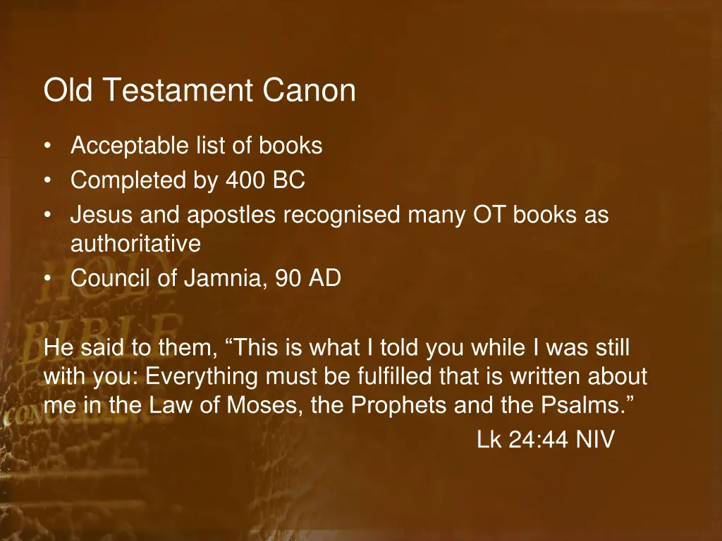 old testament canon