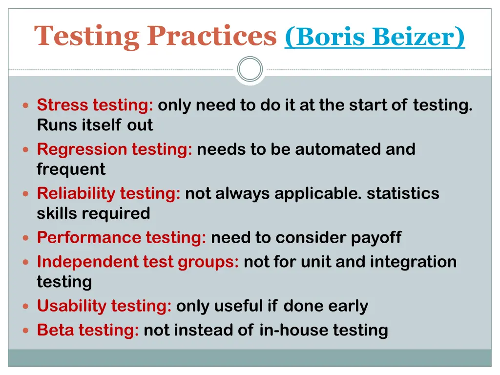 testing practices boris beizer 1