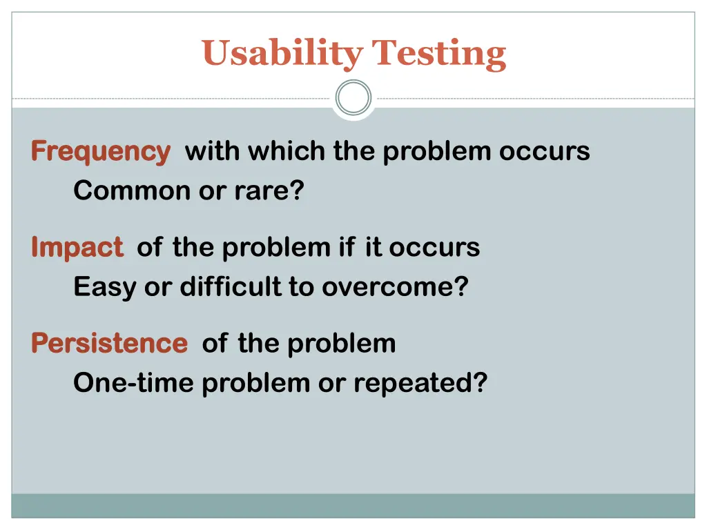 usability testing 1