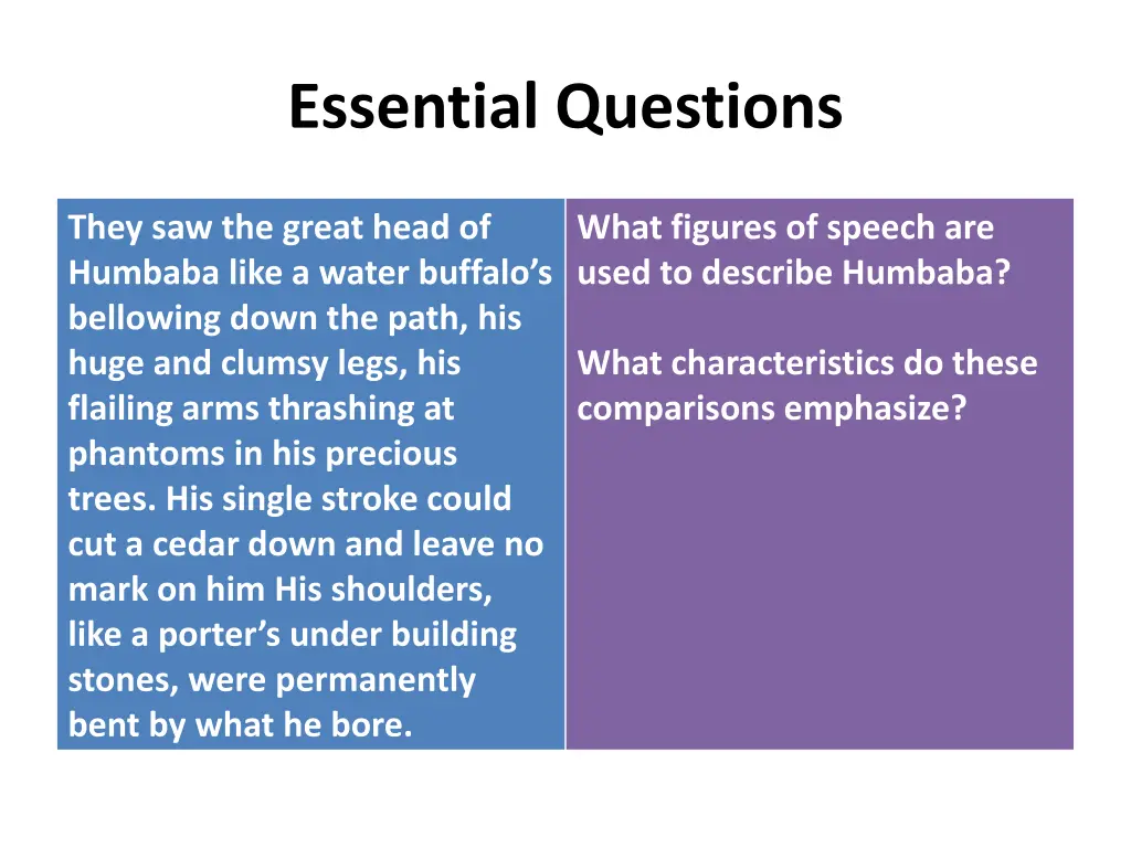 essential questions 5