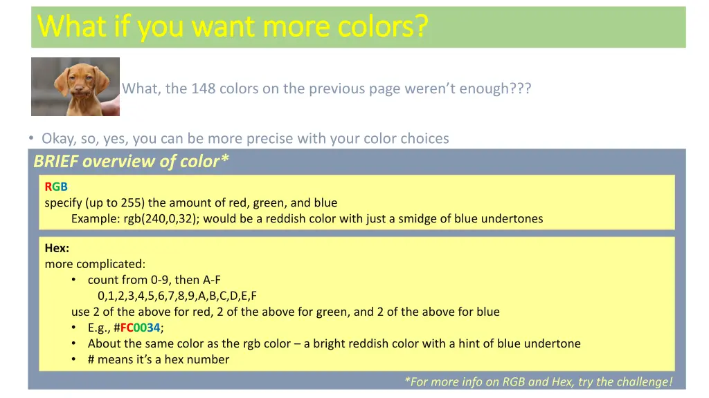 what if you want more colors what if you want