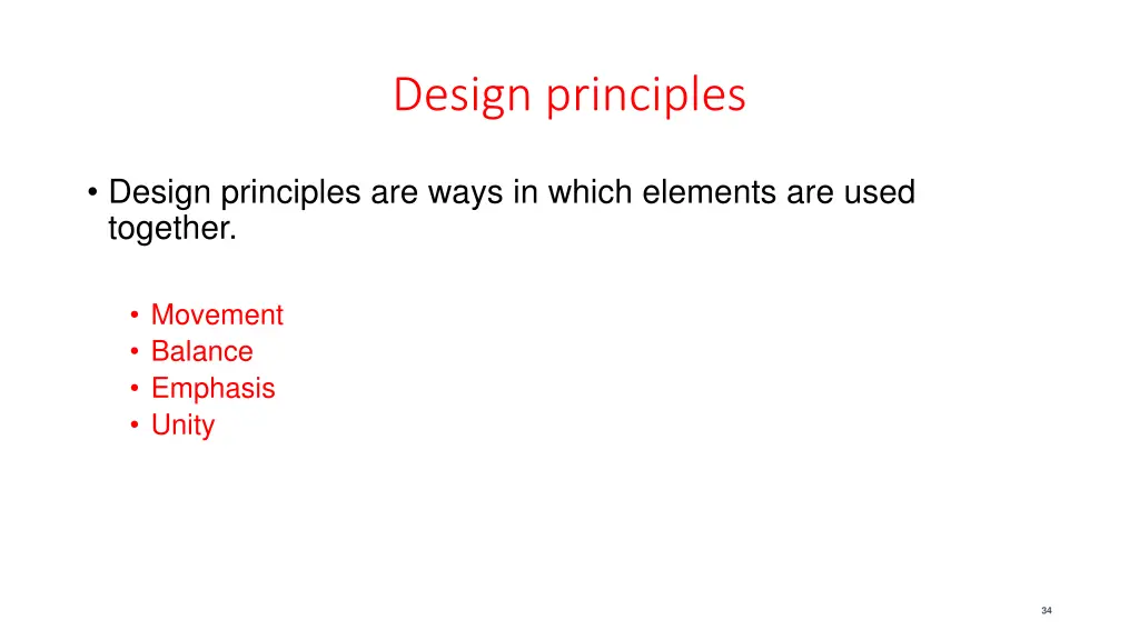 design principles