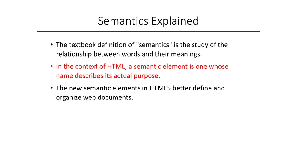 semantics explained