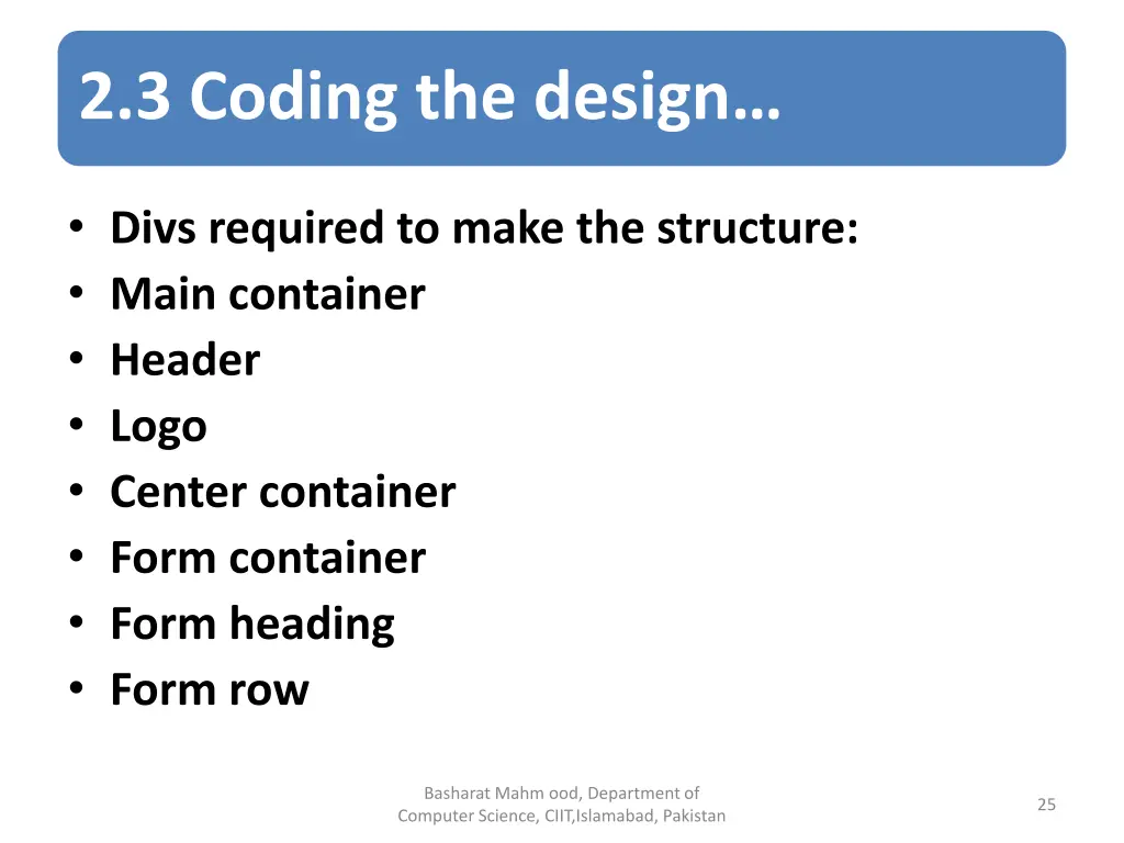 2 3 coding the design 4