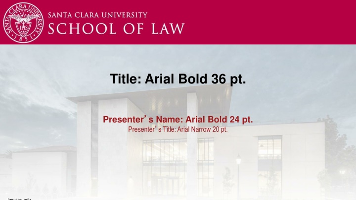 title arial bold 36 pt