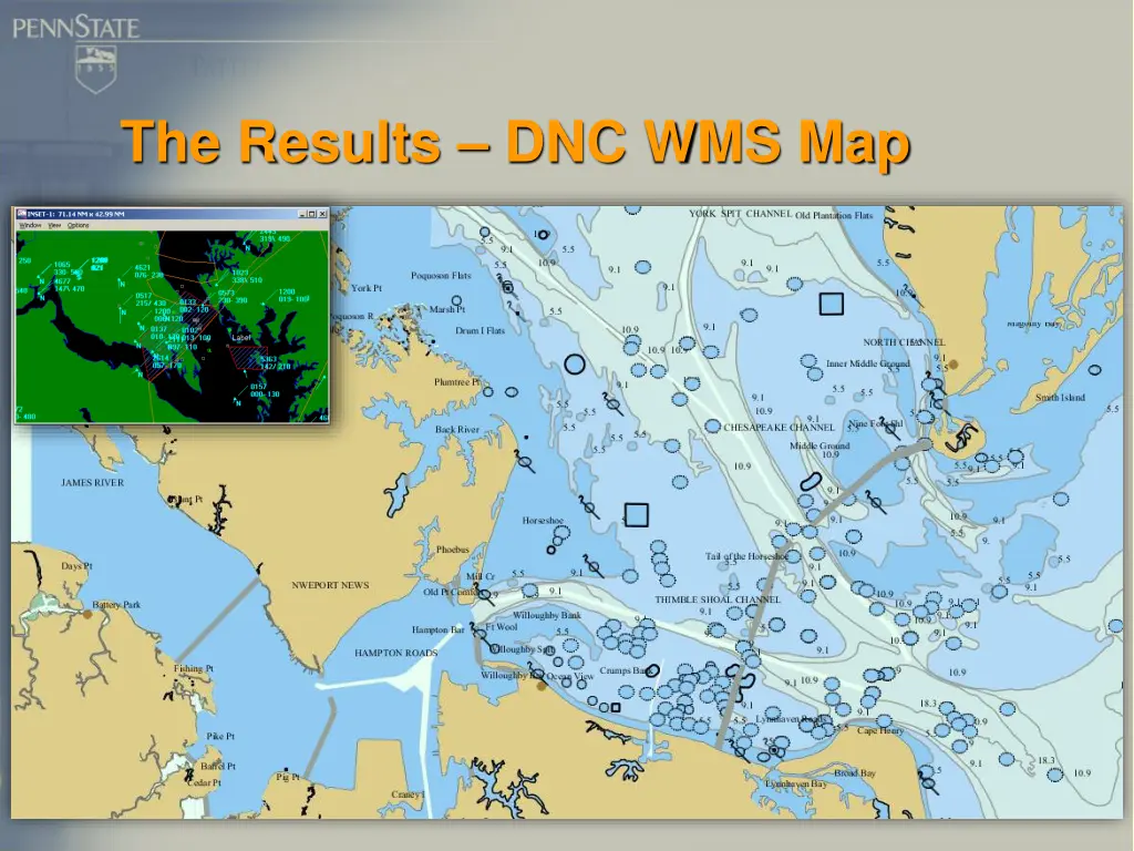 the results dnc wms map