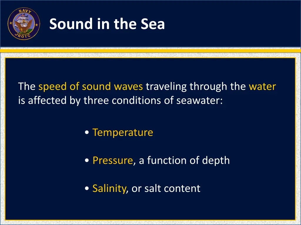 sound in the sea 1