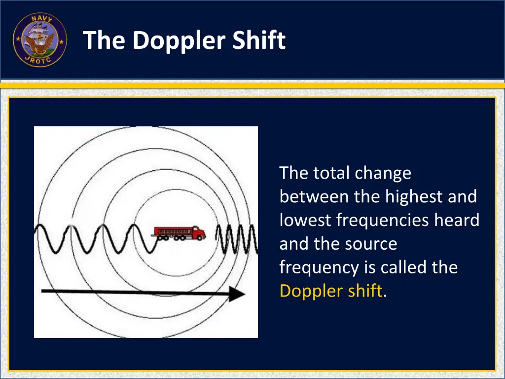 the doppler shift 6