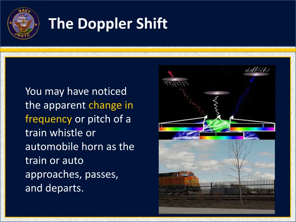 the doppler shift